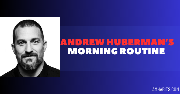 Andrew huberman's morning routine